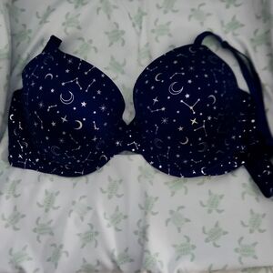 Victoria Secret DD bra blue and silver